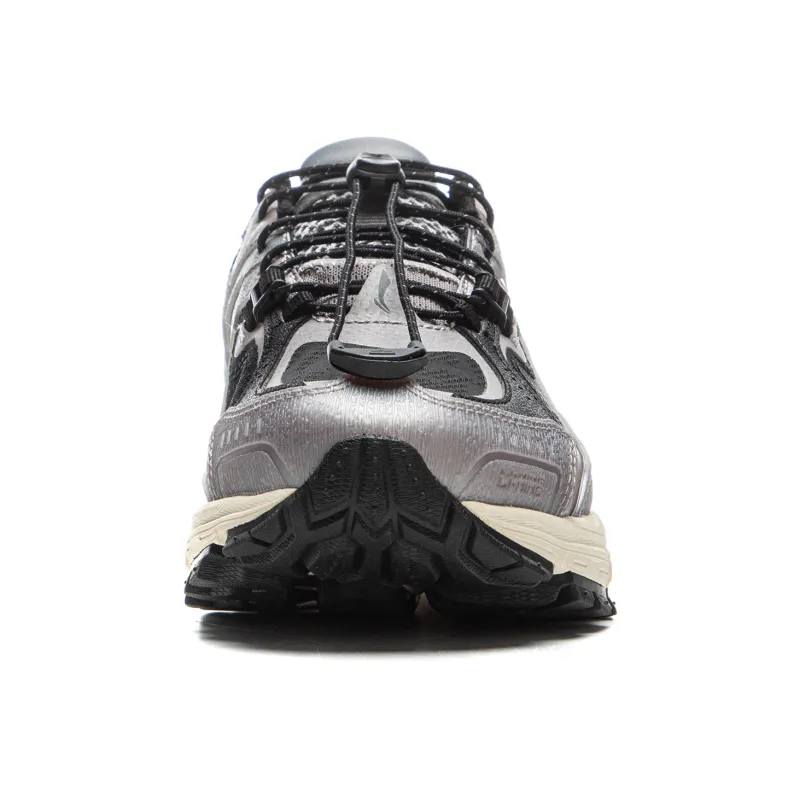 LiNing Support 2.0 Trail V2 Anti Slip Wear Resistant Low Top Running Shoes Women's Black Gray-4