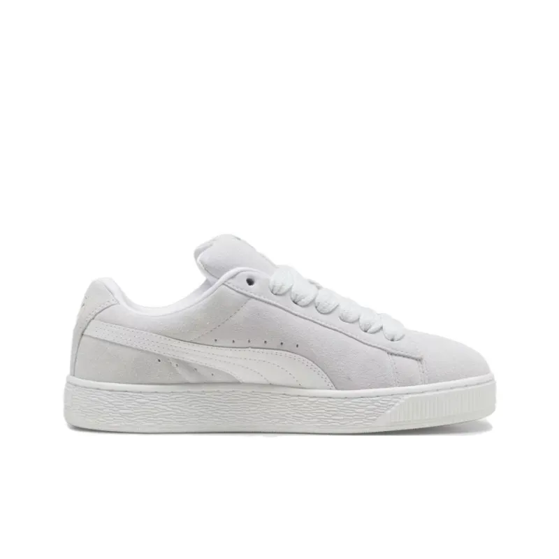 PUMA Anti Slip Wear Resistant Low Top Skateboard Shoes Unisex White-1