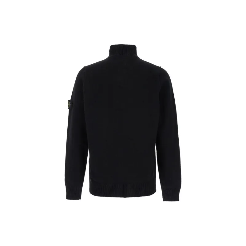 STONE ISLAND Mock Neck Knitted Jumper-1