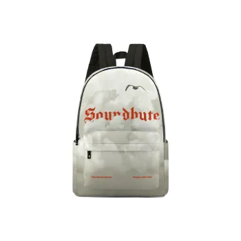 ONRF Polyester Backpack Unisex Gray White