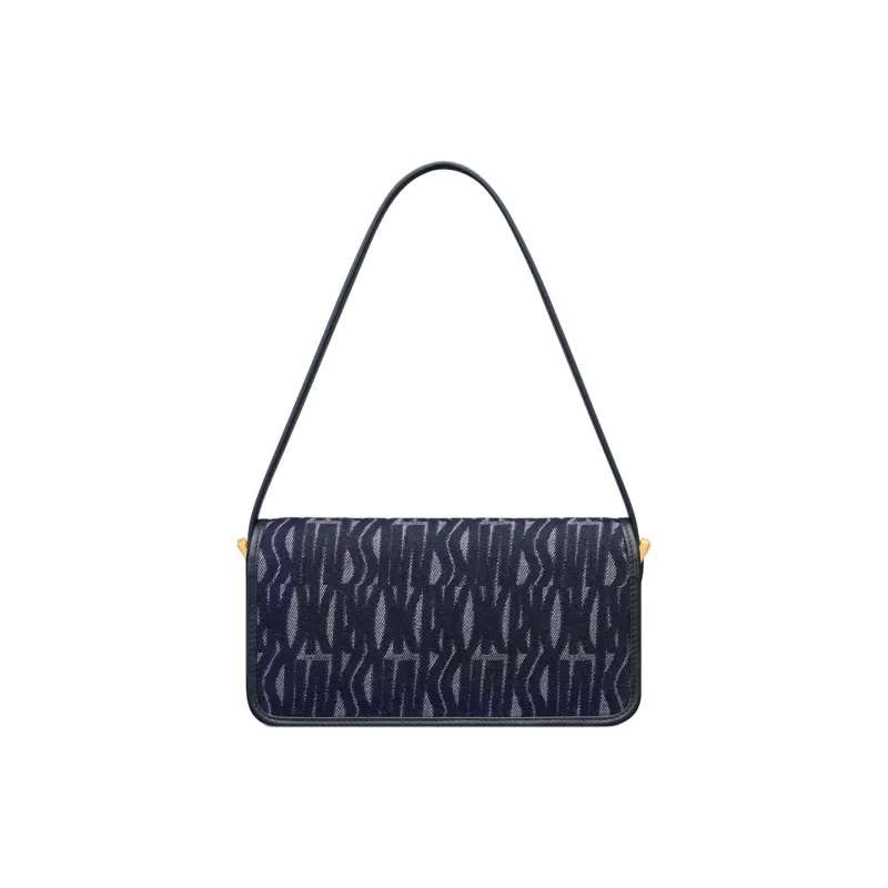 DIOR Miss Dior Denim Handbag Shoulder Bag Women's Dark Blue-2