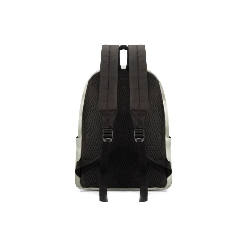 ONRF Polyester Backpack Unisex Gray White-3