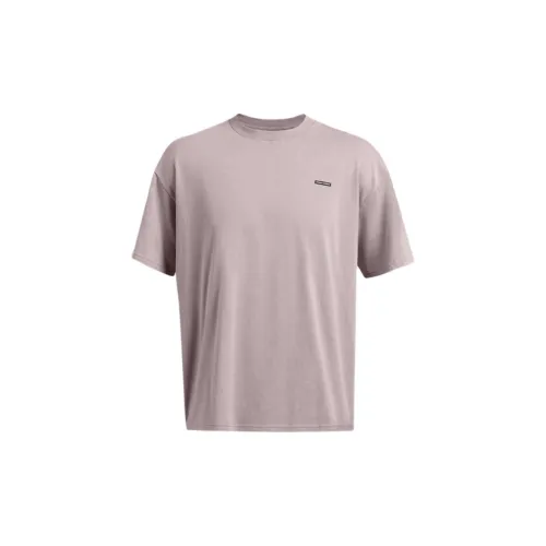 Under Armour T-Shirts Men Lipstick Carp Gray