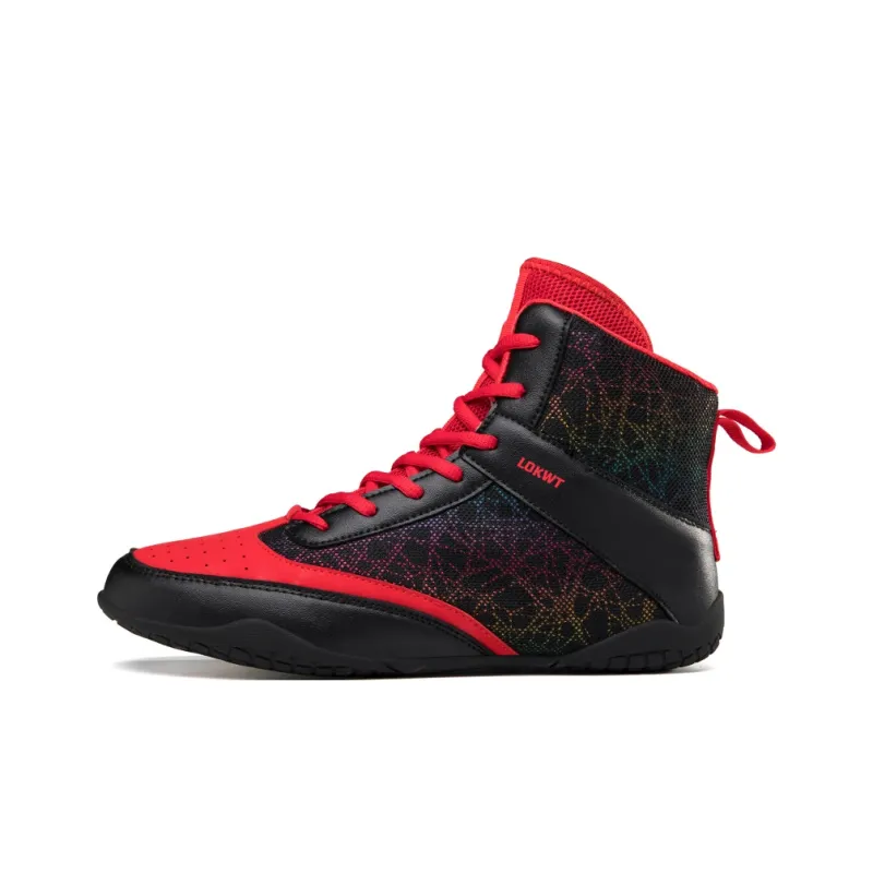 LOKWT Anti-Slip And Wear-Resistant Breathable Mid-Top Training Shoes Unisex-8