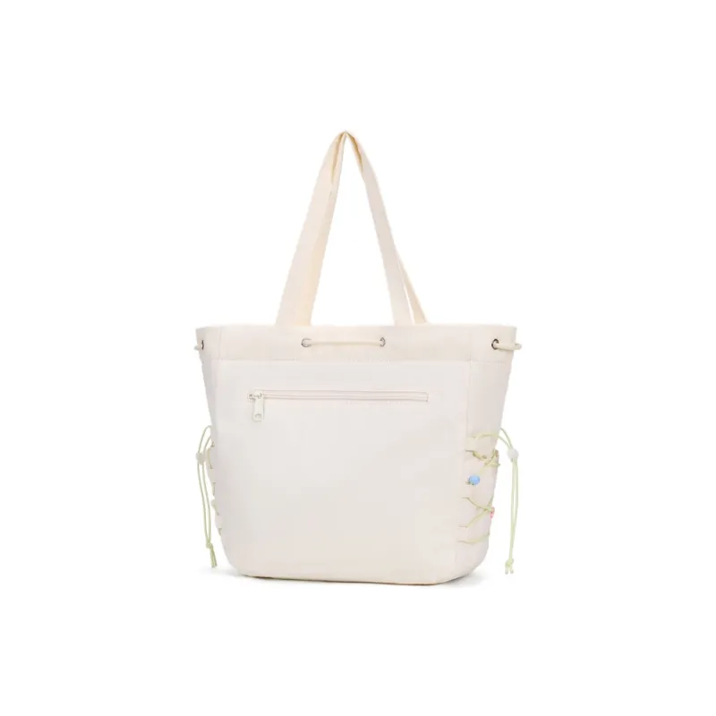 VANWALK Polyester Tote Bag, Shoulder Bag Women's Taro Purple/Mint Blue/Vanilla White-8