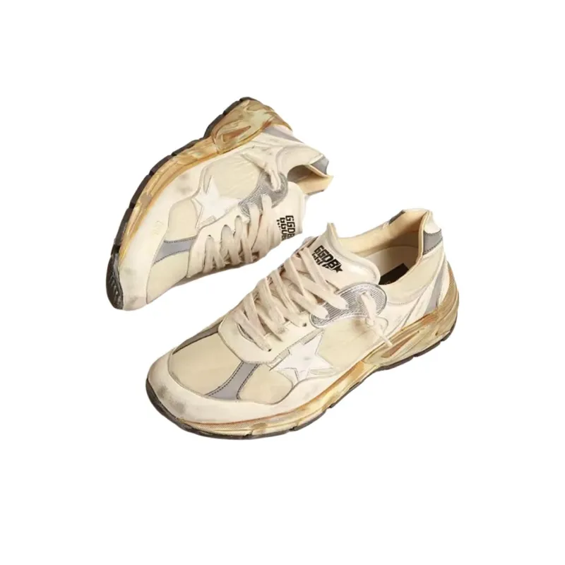 Golden Goose Running Dad-Star White Beige-2
