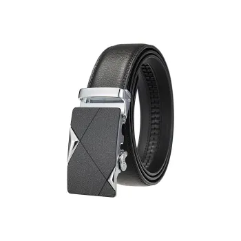 Yalu Preferred Cow Split Leather Belts Men's Width 3.5CM