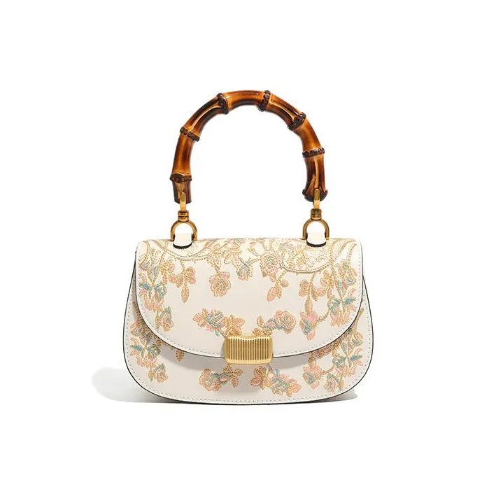 Forever Lucky Cow Leather Commute Bag One Shoulder Handbag Women's Multicolor-0