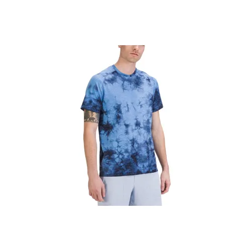 Lululemon Metal Vent Tech T-Shirts Men Dye Blue Nile/Naval Blue Blue