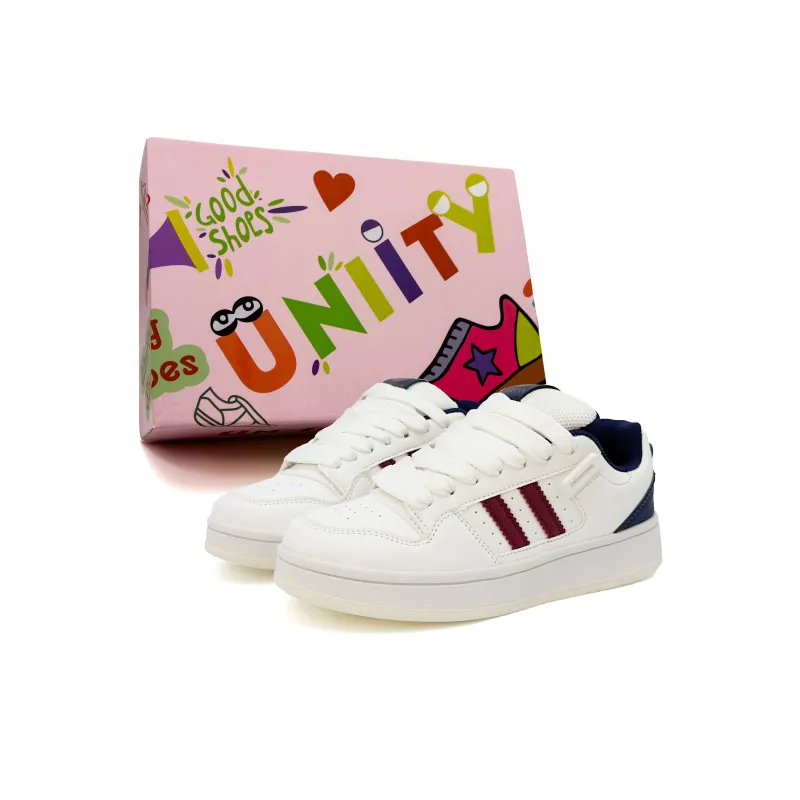UNIITY Trendy And Stylish Anti-Slip Wear-Resistant Low-Top Skateboard Shoes Women's-1