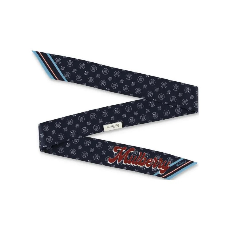 Mulberry Graphic-Printed Scarf-1