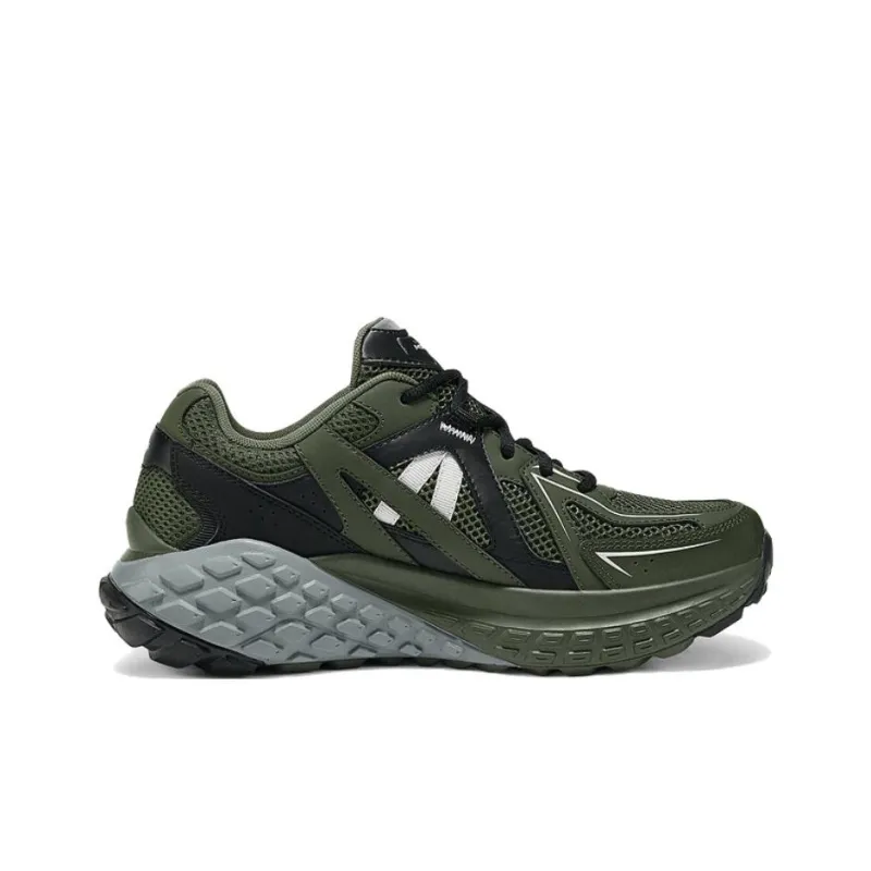 Skechers SPORT MENS Anti Slip Wear Resistant Low Top Basketball Shoes Men's Green-1