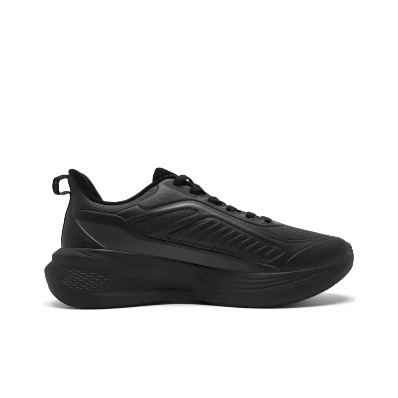 QIAODAN Rainwing 4.0 Anti Slip And Wear Resistant Warm Low Top Q LITESPEED Technology Running Shoes Men's Black-1