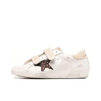 Golden Goose Stylish Skateboarding Shoes Women's White