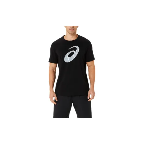 Asics SHORT SLEEVE TOP T-Shirts Men Black