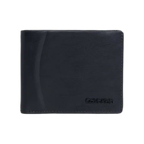 CALVIN KLEIN Leather Wallet Men's Black