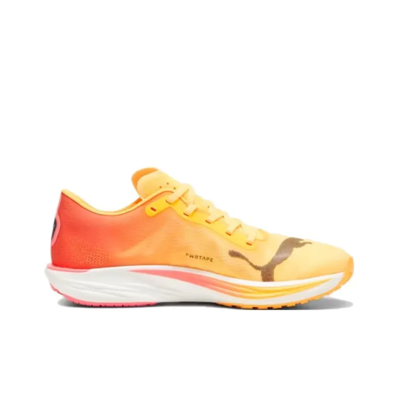 PUMA Liberate Nitro Slip Resistant And Breathable Low Top Casual Running Shoes Men's Orange-1