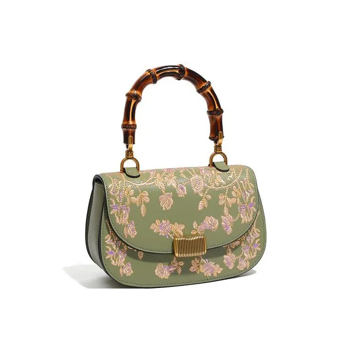 Forever Lucky Cow Leather Commute Bag One Shoulder Handbag Women's Multicolor-8