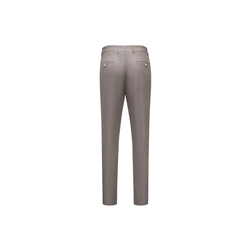G·Mons Suit Trouser Men's Linen Brown-1
