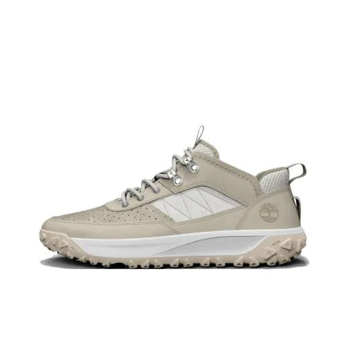 Timberland Anti Slip Wear Resistant Low Top Outdoor Shoes Women's Ecru