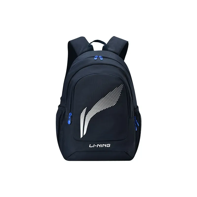 LiNing Polyester Backpack Regular Unisex Navy Blue-0