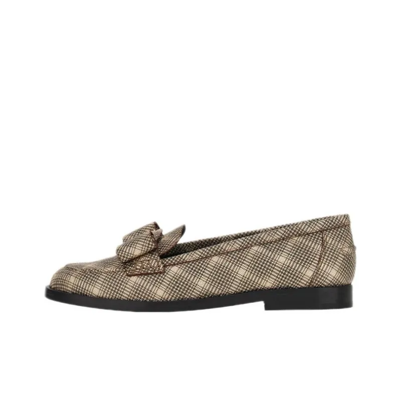 FERRAGAMO Viva Loafers Women's Gold Black-0