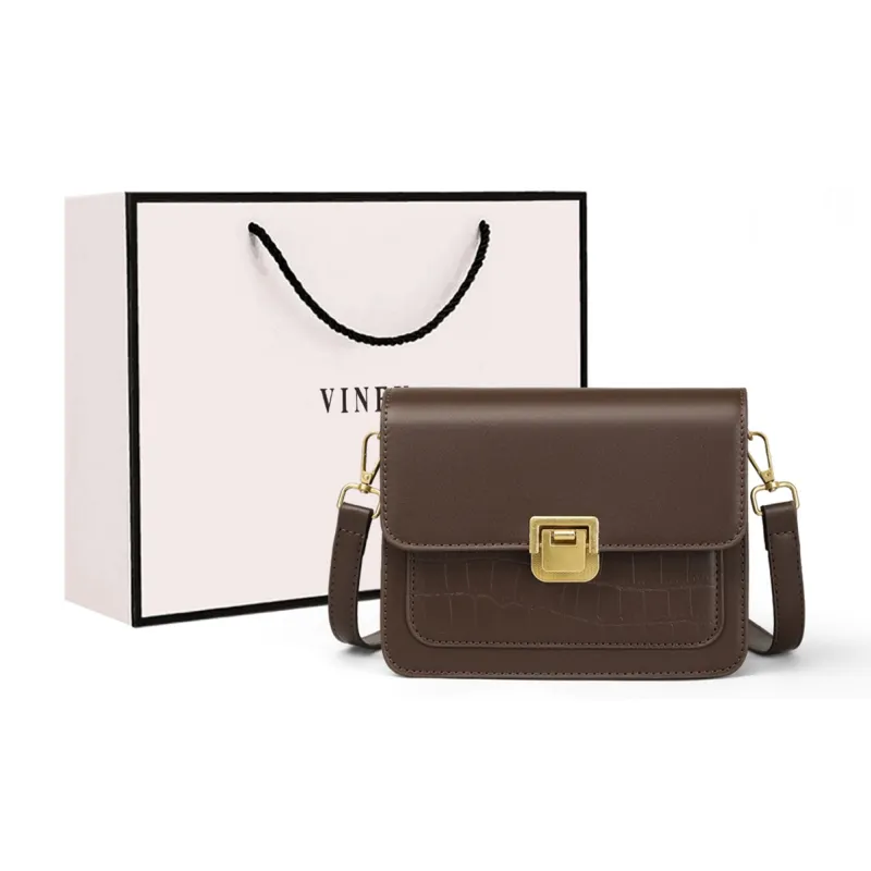 VINEY Cow Split Leather Bonded Synthetic Leather Shoulder Bag Crossbody Bag Mom Bag Regular Women's Multicolor-4