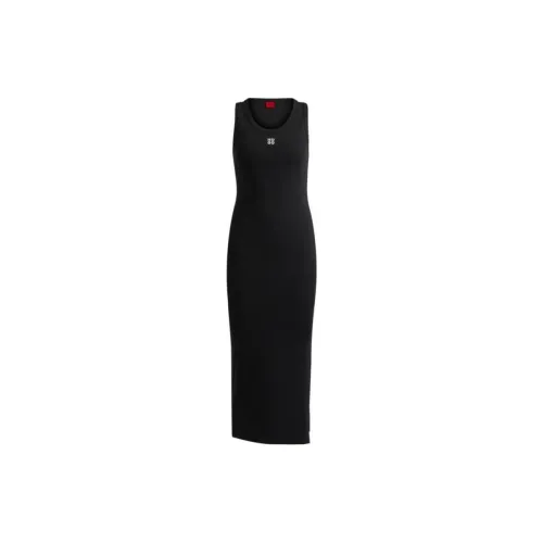 HUGO BOSS Sleeveless Dresses Women's Black