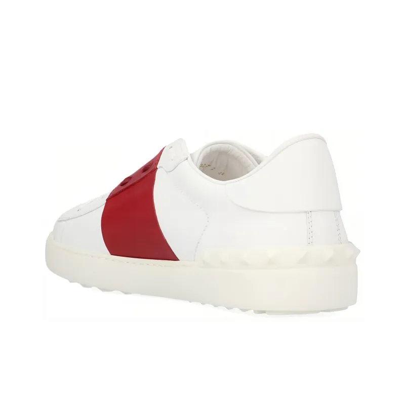 Valentino Open Sneaker 'White Red'-3