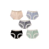Apricot+Light Blue+Dark Gray+Black+Pea Green (5-6)