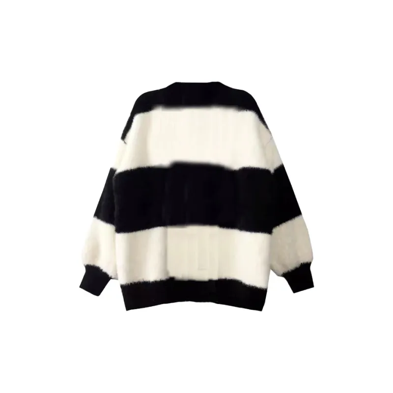 ONNFB Knitwear Women's Black White-1