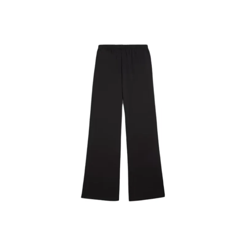PUMA BETTER CLASSICS Knitted Sports Pants Women's Black-1
