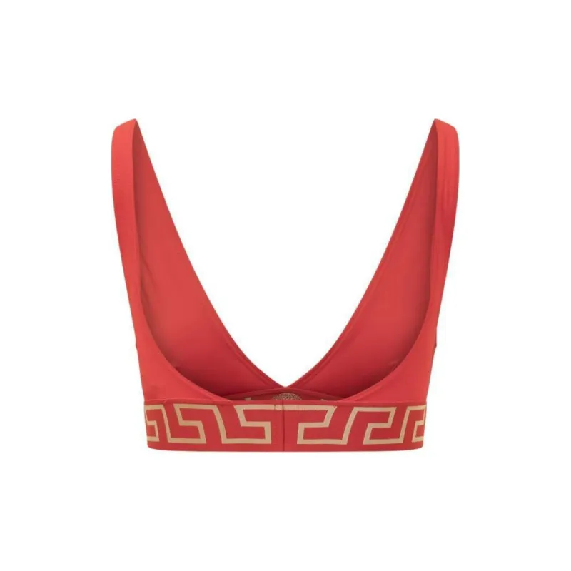 VERSACE Greca detail Bikini Top-1