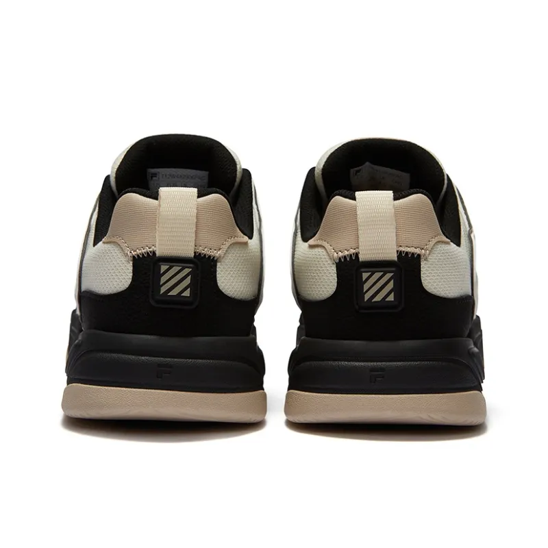 FILA FUSION BANK II Low Top Skateboard Shoes Women's White Yellow-2