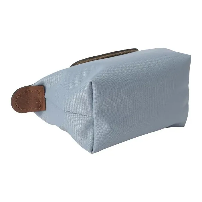 LONGCHAMP Calfskin With Recycled Polyamide Coin Purse Women's Stone Gray-2