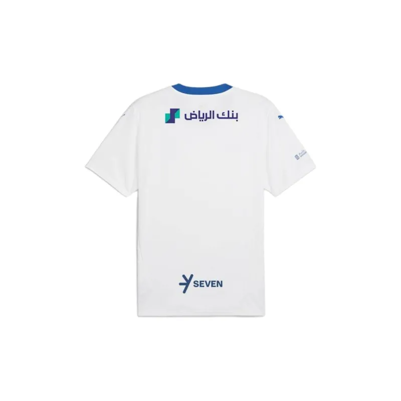 PUMA DRYCELL Al Hilal Saudi F.C. 24/25 Away Replica Jersey Men Soccer Jerseys Men's White & Blue Color Scheme-1