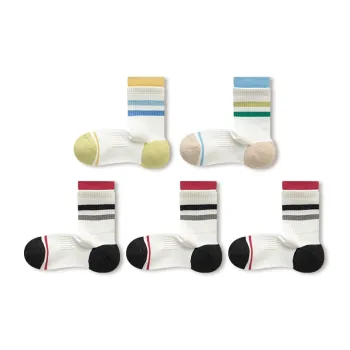 JIAZINI Mid-Calf Socks Women's 5 Pack