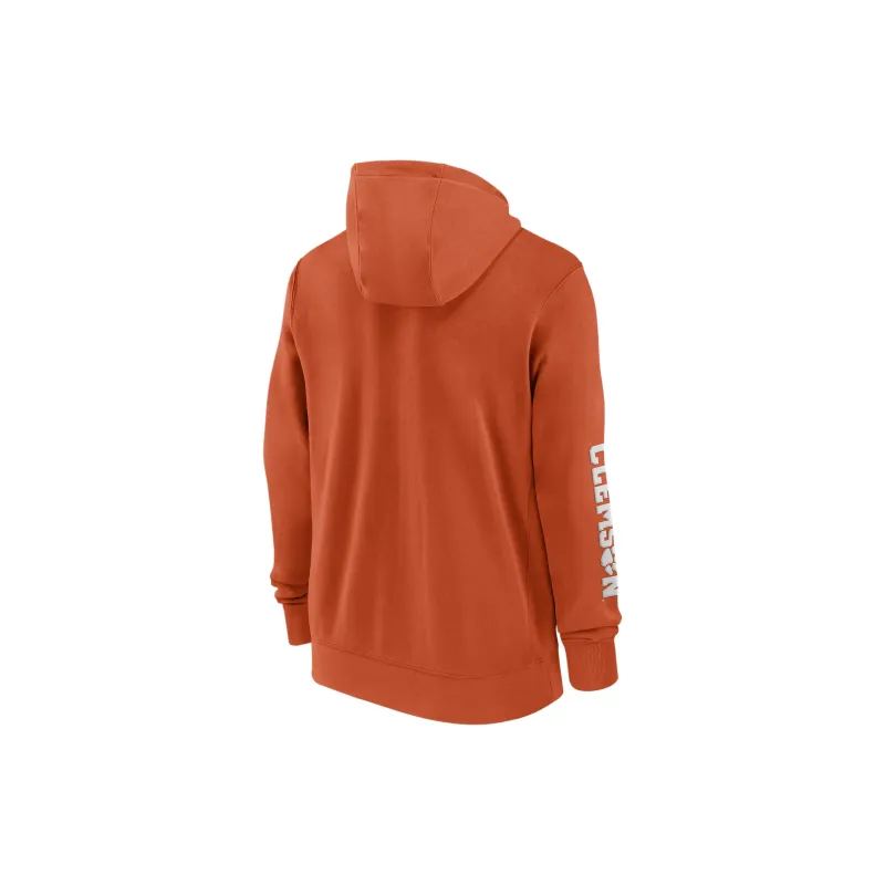 Nike Clemson Tigers Sideline Team Issue Men's Nike College Full Zip Hoodie-1