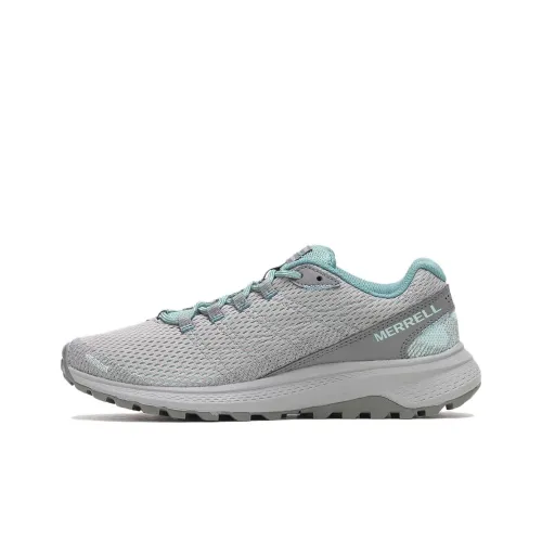 MERRELL Fly Strike Abrasion Resistant, Breathable, Lightweight Low Top Running Shoes Women's Gray
