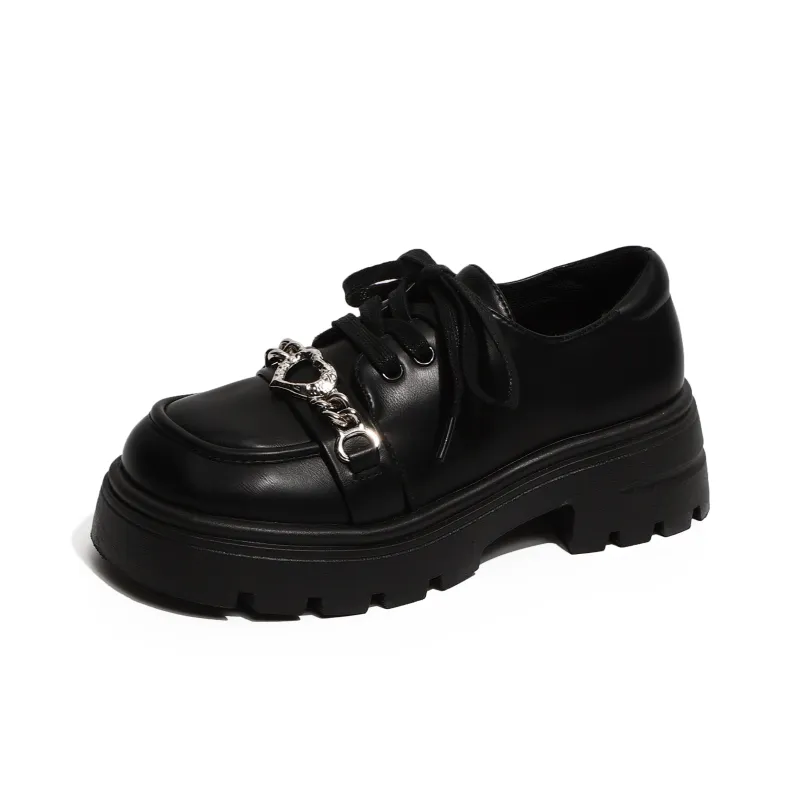 NUNZ Loafers Women's Black Glossy/Black Matte-6