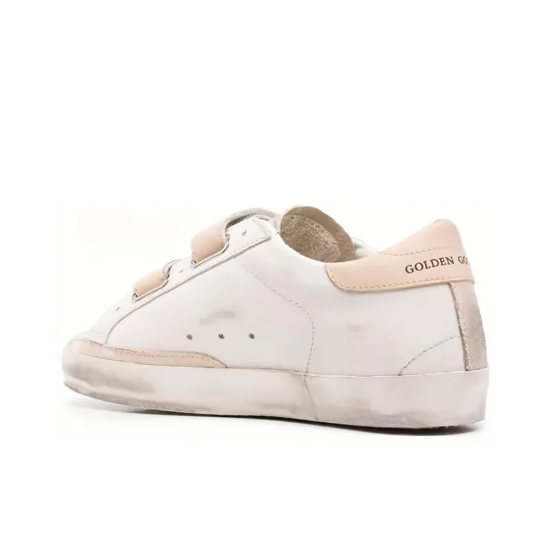 Golden Goose Stylish Skateboarding Shoes Women's White-3