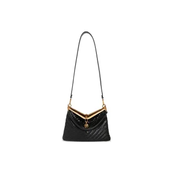 ETRO Medium Woven Vela Shoulder Bag