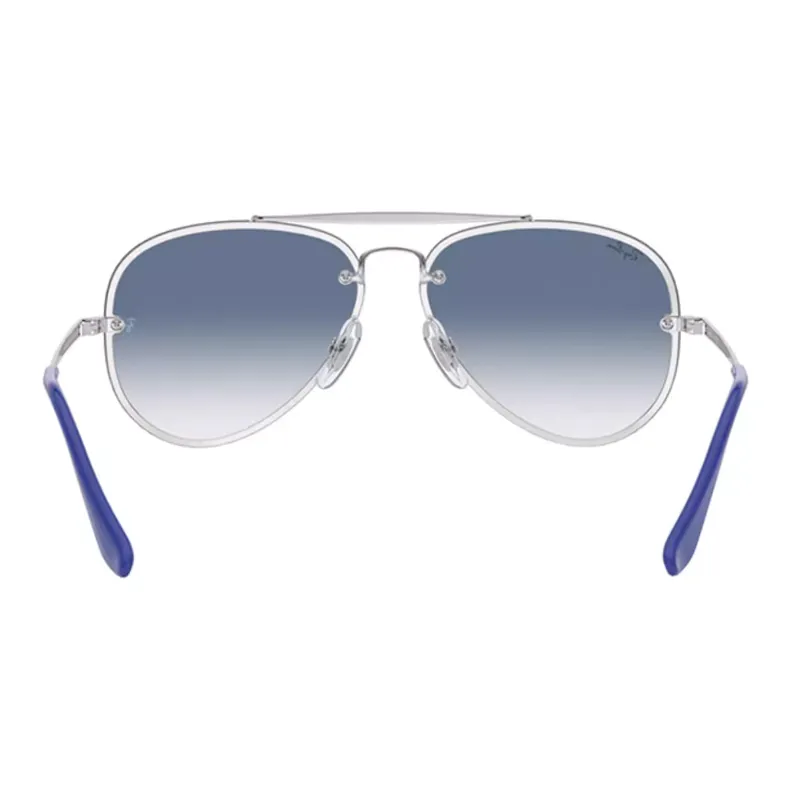 RayBan Metal Aviator Sunglasses Kids' Silver-2