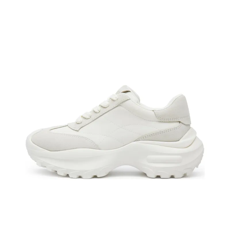 Staccato Abrasion Resistant Low Top Chunky Sneakers Women's-0