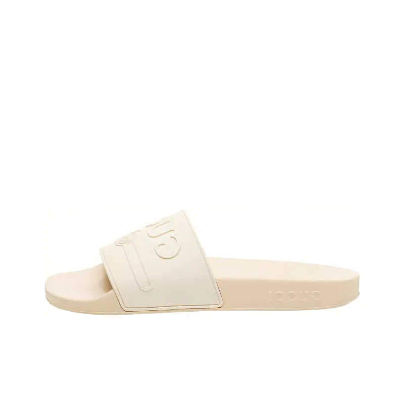 GUCCI Interlcoking G Pool Slides Women's-0