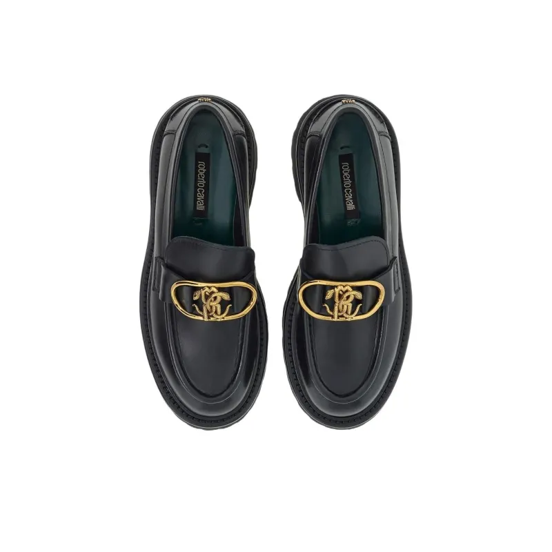 Roberto Cavalli Loafers Women's Black-4