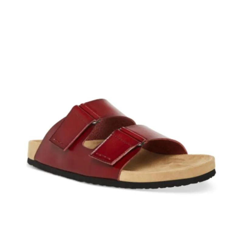 STEVE MADDEN Abrasion-Resistant Slide Slippers Men's Chestnut-1
