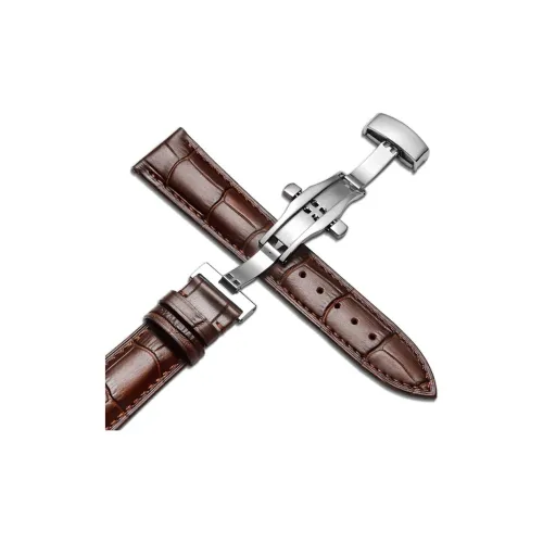 MILANQIAN M&Q Casio Compatibility Watch Band 12 24mm Genuine Leather Material
