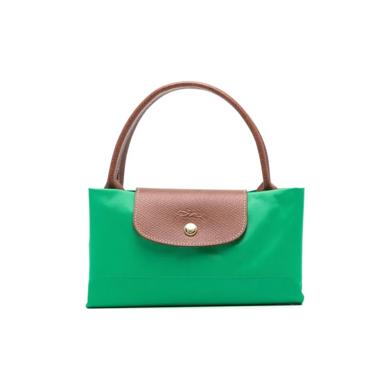 LONGCHAMP Le Pliage Polyamide Canvas Dumpling Bag Handbag Medium Size Women's Green-2