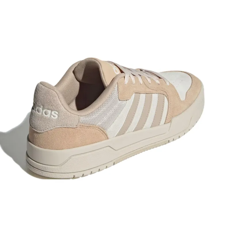 Adidas ENTRAP Anti Slip Wear Resistant Low Top Skateboard Shoes Unisex Beige Brown-3